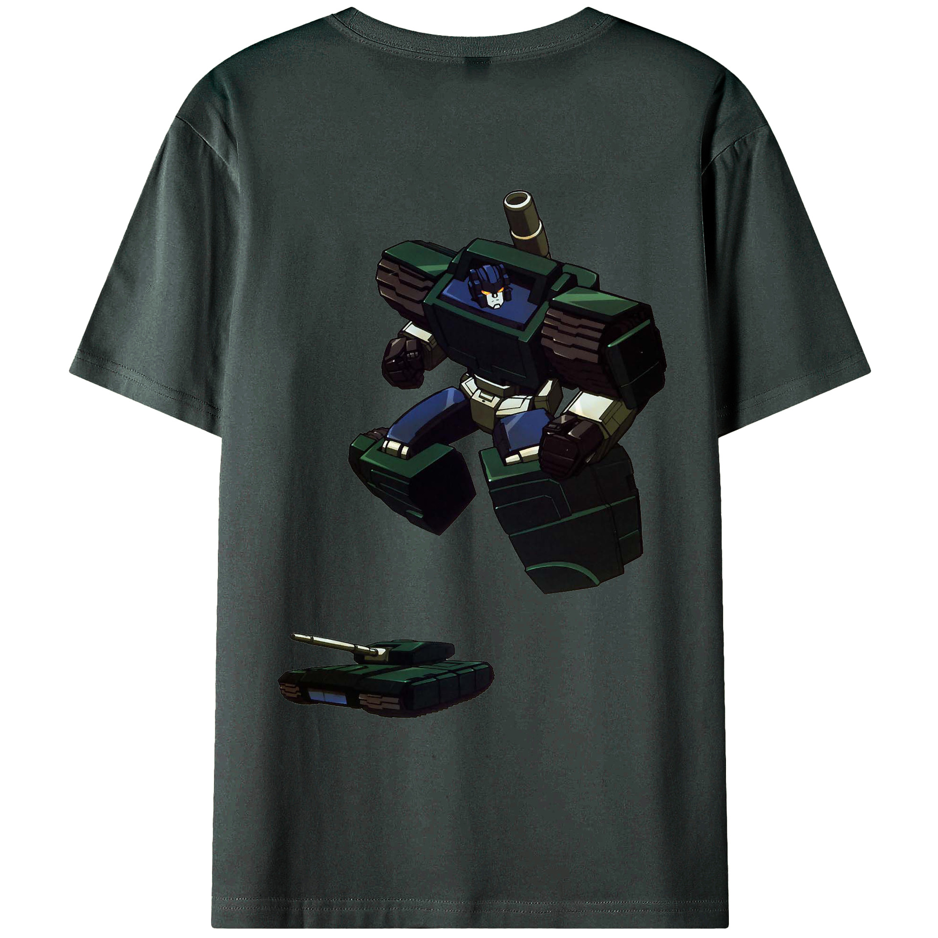 （画像用）  綿100％ メンズ半袖Tシャツ（バックプリント） 通気性